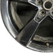 20" CAMARO 12 20x9 rear 5 spoke black opt R45 Original OEM Wheel Rim - Back View