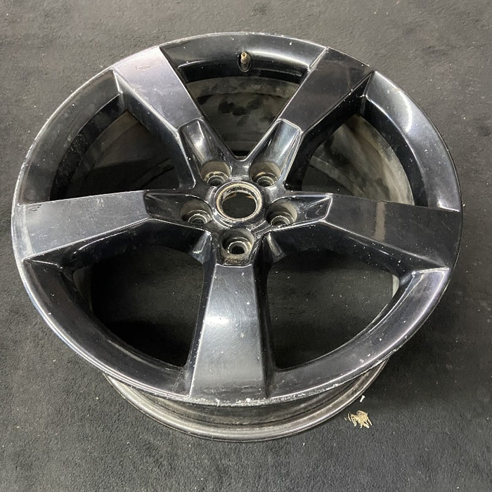20" CAMARO 12 20x9 rear 5 spoke black opt R45 Original OEM Wheel Rim - View 8