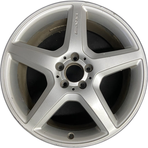 19" MERCEDES ML-CLASS 09 164 Type, ML550, 19x8, Original OEM Wheel Rim - Front View