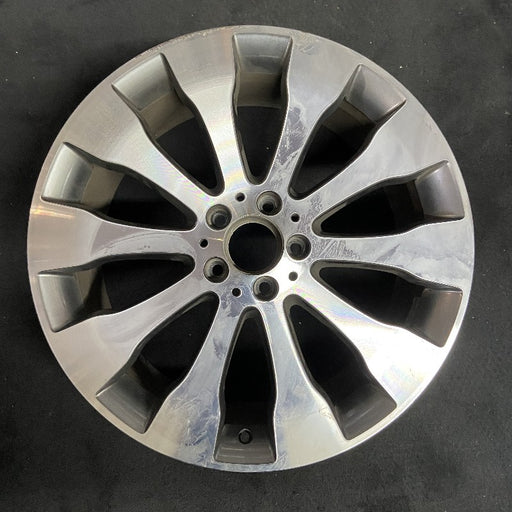 20" MERCEDES GLS-CLASS 17 166 Type GLS350d 20x8.5 10 spoke individual spokes - Front View