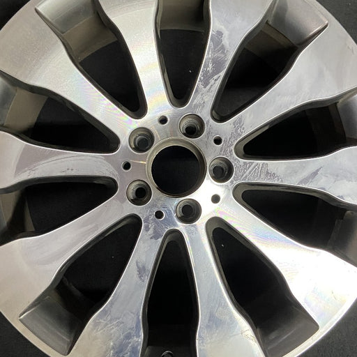 20" MERCEDES GLS-CLASS 17 166 Type GLS350d 20x8.5 10 spoke individual spokes - Angle View