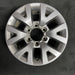16" TACOMA 20-23 16x7 alloy 6 spoke V spoke dark gray Original OEM Wheel Rim - Front View
