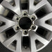 16" TACOMA 20-23 16x7 alloy 6 spoke V spoke dark gray Original OEM Wheel Rim - Angle View
