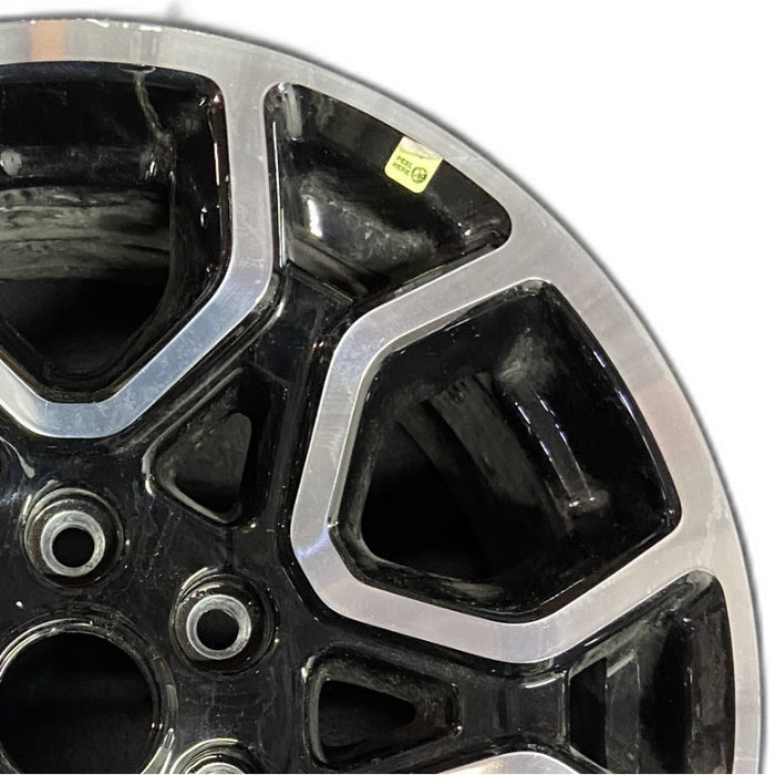 18" FORD F150 PICKUP 21 18x8.5 aluminum 6 spoke U spoke Original OEM Wheel Rim - Side Profile