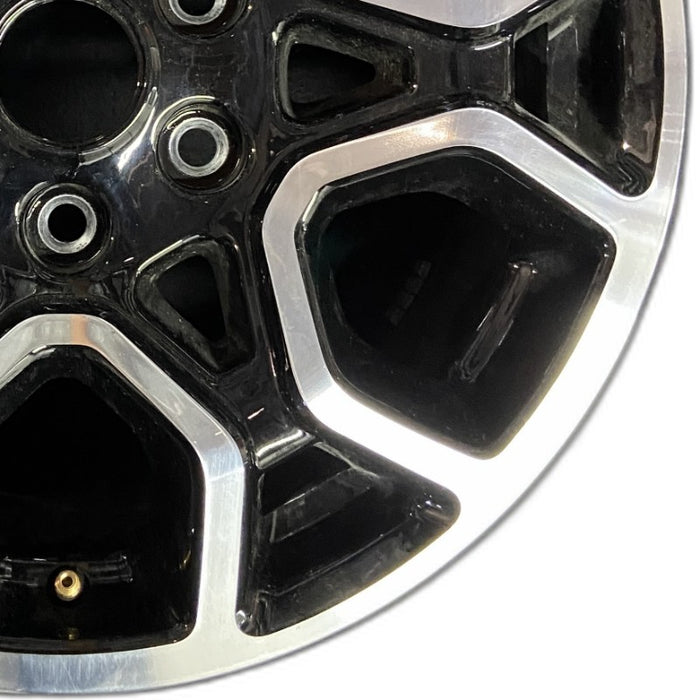 18" FORD F150 PICKUP 21 18x8.5 aluminum 6 spoke U spoke Original OEM Wheel Rim - Close-Up Detail