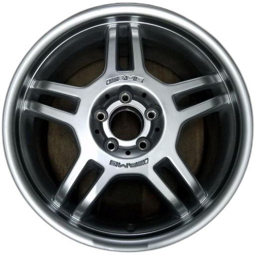 17" MERCEDES C-CLASS 02-04 203 Type; C32 Sdn 17x8.5 rear Original OEM Wheel Rim - Front View