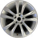17" TRAILBLAZER 21-23 17x7.5 5 double spoke silver opt Q6W Original OEM Wheel - Front View