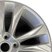17" TRAILBLAZER 21-23 17x7.5 5 double spoke silver opt Q6W Original OEM Wheel - Side Profile