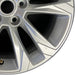 17" TRAILBLAZER 21-23 17x7.5 5 double spoke silver opt Q6W Original OEM Wheel - Close-Up Detail