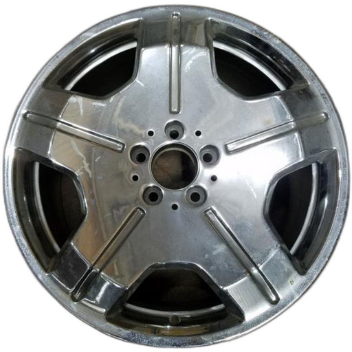 18" MERCEDES CL-CLASS 07 216 Type; CL600 18x8.5 5 spoke frt w/groove in spokes - Front View