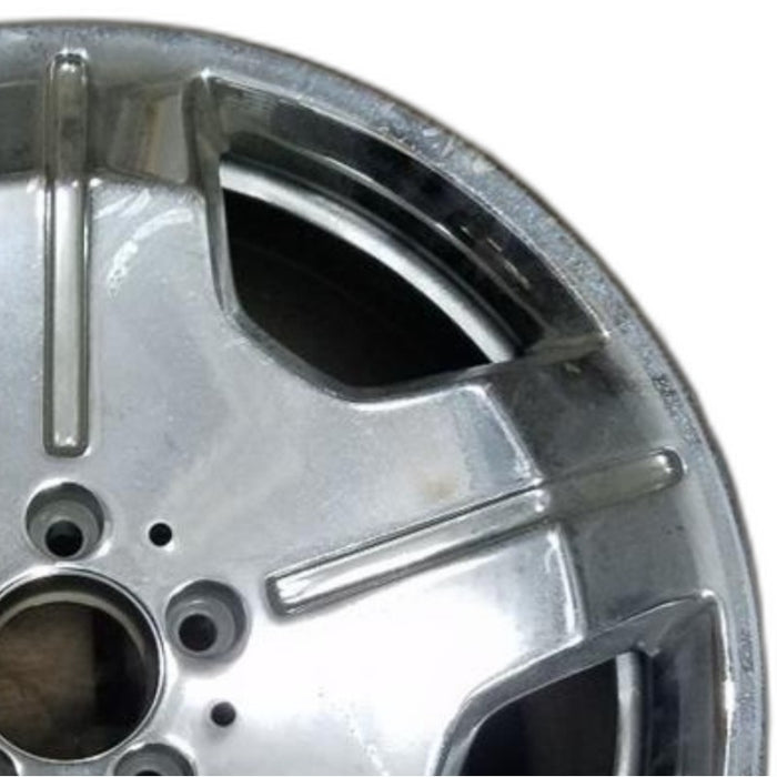 18" MERCEDES CL-CLASS 07 216 Type; CL600 18x8.5 5 spoke frt w/groove in spokes - Side Profile
