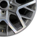 18" WRANGLER 24 18x7.5 20 spoke opt WPA Original OEM Wheel Rim - Close-Up Detail