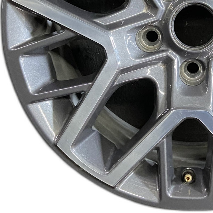 18" WRANGLER 24 18x7.5 20 spoke opt WPA Original OEM Wheel Rim - Back View
