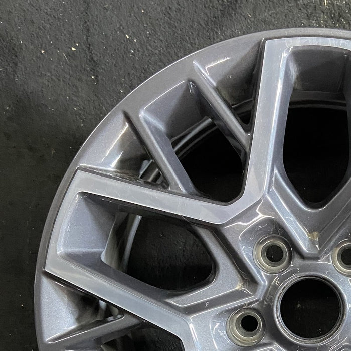 18" WRANGLER 24 18x7.5 20 spoke opt WPA Original OEM Wheel Rim - Side Profile