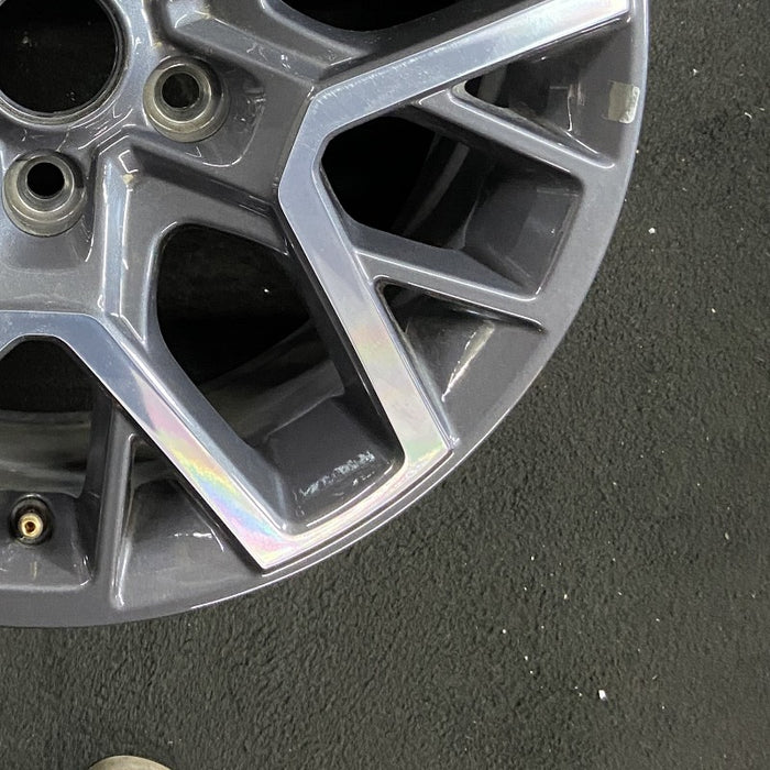 18" WRANGLER 24 18x7.5 20 spoke opt WPA Original OEM Wheel Rim - Back View