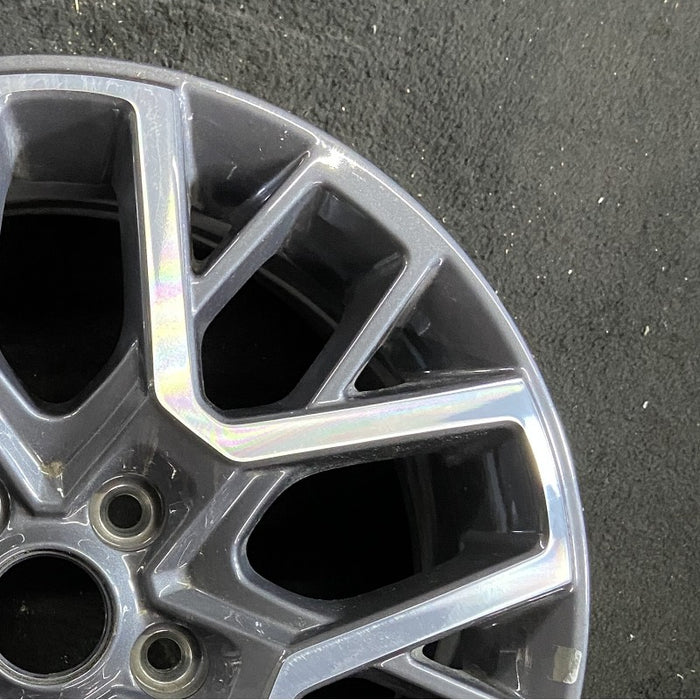 18" WRANGLER 24 18x7.5 20 spoke opt WPA Original OEM Wheel Rim - Close-Up Detail