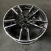 19" BMW 330i 20-22 19x8, , double spoke, w/dimple inside spoke Original OEM - Close-Up Detail