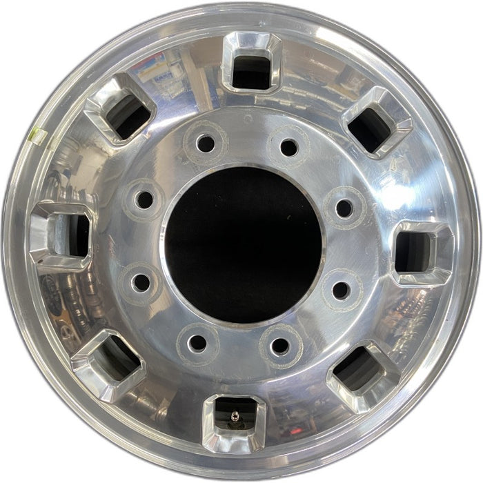 18" SIERRA 3500 PICKUP 24 DRW 18x6.5 frt Original OEM Wheel Rim - Front View