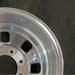 18" SIERRA 3500 PICKUP 24 DRW 18x6.5 rear outer Original OEM Wheel Rim - Close-Up Detail