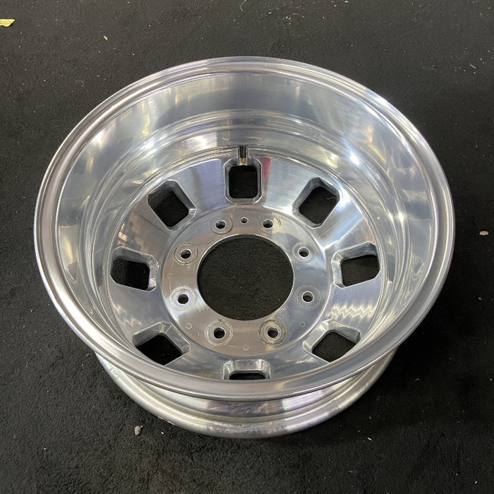 18" SIERRA 3500 PICKUP 24 DRW 18x6.5 rear outer Original OEM Wheel Rim - View 8