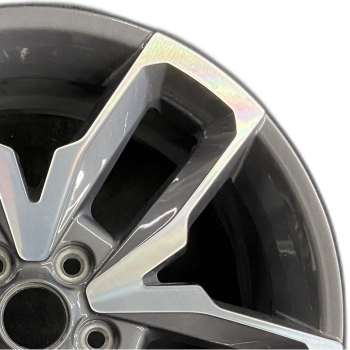 20" WRANGLER 24 20x8 5 spoke open spoke opt WRA Original OEM Wheel Rim - Side Profile