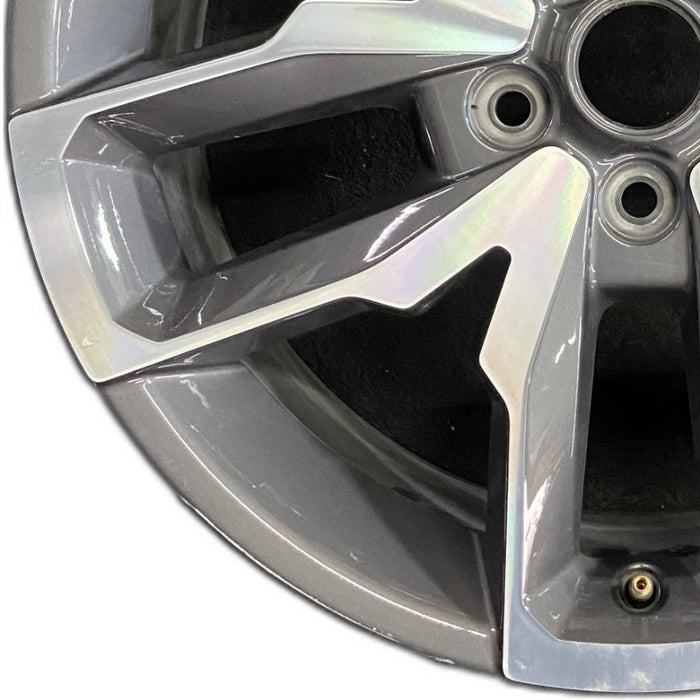 20" WRANGLER 24 20x8 5 spoke open spoke opt WRA Original OEM Wheel Rim - Back View