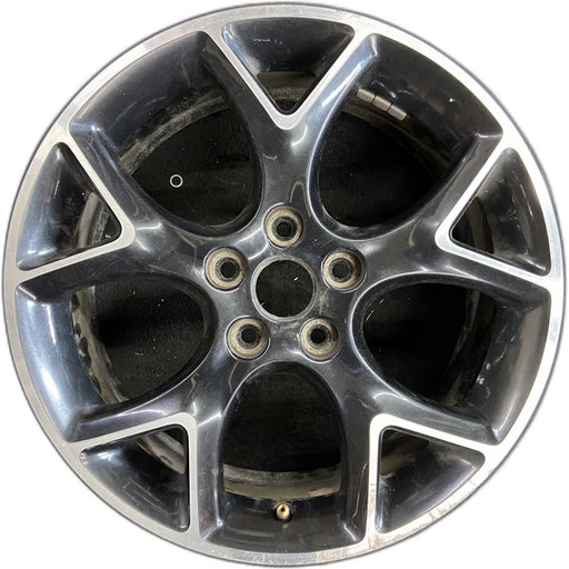 17" FOCUS 12 17x7 , 5 spoke, , machined Original OEM Wheel Rim - Front View