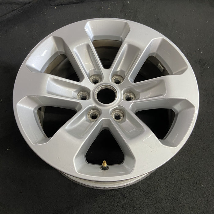 18" DODGE 1500 PICKUP 19-21 , 18x8 , , 6 spoke, opt WBC Original OEM Wheel Rim - Side Profile