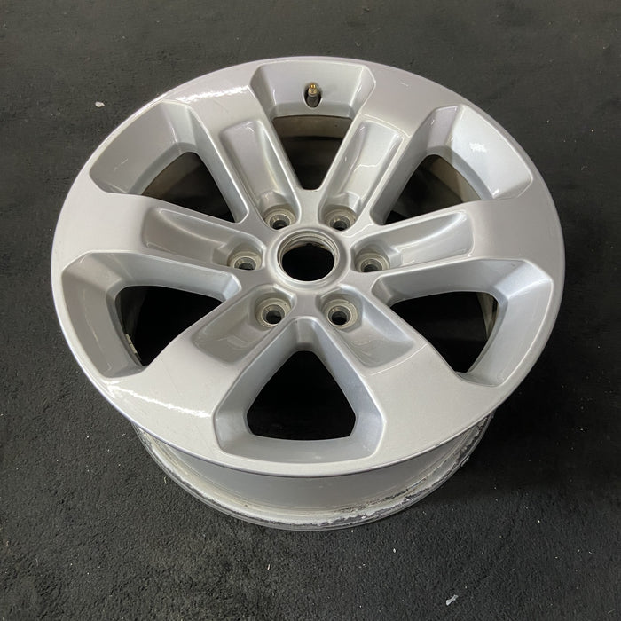 18" DODGE 1500 PICKUP 19-21 , 18x8 , , 6 spoke, opt WBC Original OEM Wheel Rim - Close-Up Detail