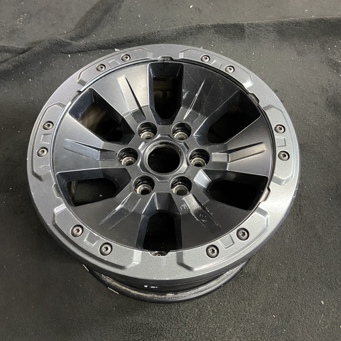 17" FORD F150 RAPTOR 17-20 , 6 spoke Original OEM Wheel Rim - Side Profile