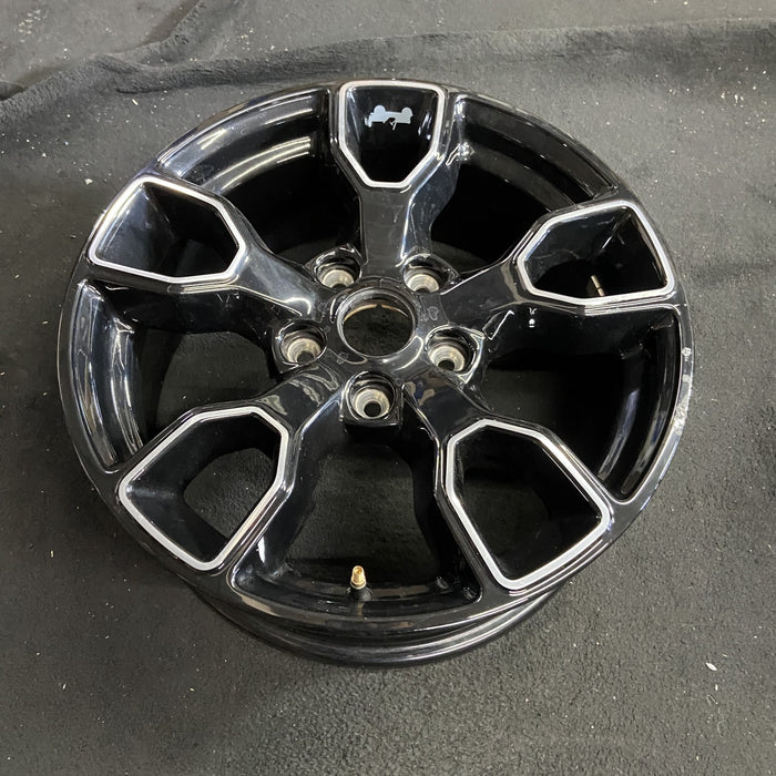 18" WRANGLER 17 18x7.5, 5 hole, open spoke Original OEM Wheel Rim - Side Profile