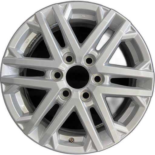 18" SEQUOIA 23-24 18x7.5, 6 double spoke, silver Original OEM Wheel Rim - Front View