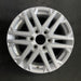 18" SEQUOIA 23-24 18x7.5, 6 double spoke, silver Original OEM Wheel Rim - Angle View