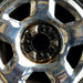 17" FORD F150 PICKUP 04 New Style 17x7.5 steel chrome clad Original OEM Wheel - Angle View