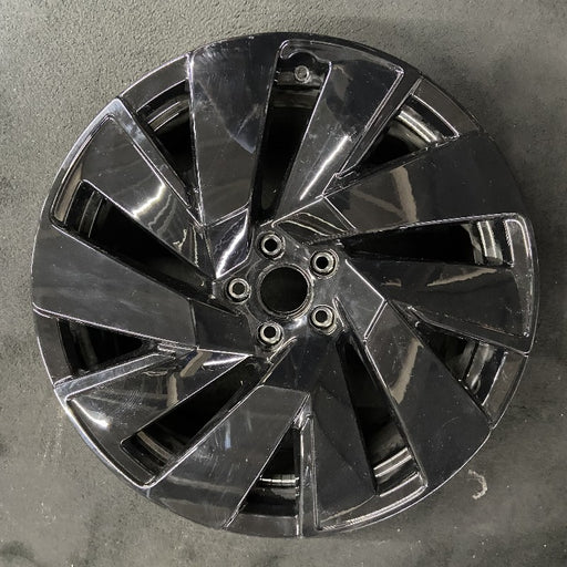 20" ATLAS 24 20x8 5 spoke black Original OEM Wheel Rim - Front View