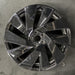 20" ATLAS 24 20x8 5 spoke black Original OEM Wheel Rim - Front View