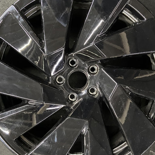 20" ATLAS 24 20x8 5 spoke black Original OEM Wheel Rim - Angle View