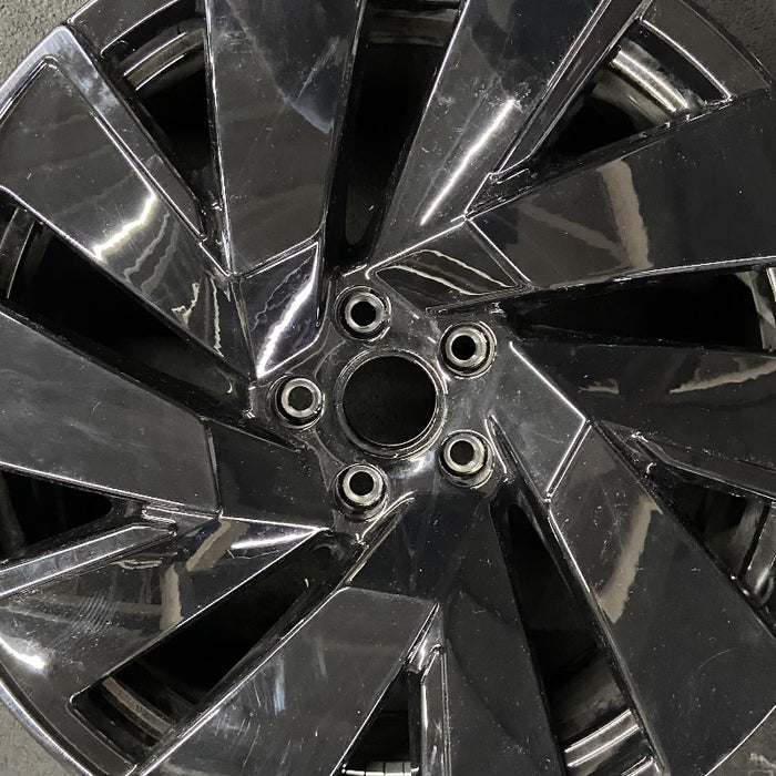 20" ATLAS 24 20x8 5 spoke black Original OEM Wheel Rim - Angle View