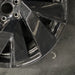 20" ATLAS 24 20x8 5 spoke black Original OEM Wheel Rim - Back View