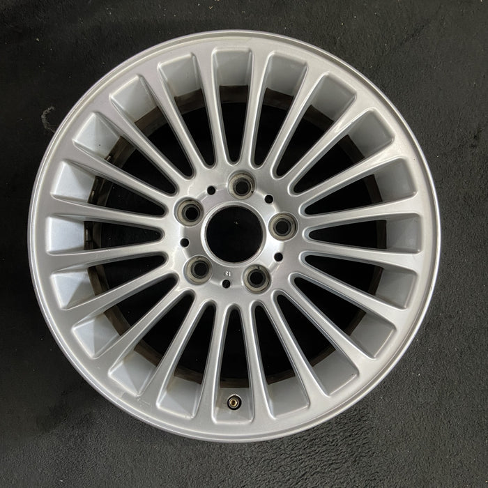 17" BMW 320i 01-05 , 17x7, alloy, 20 spoke Original OEM Wheel Rim - Angle View
