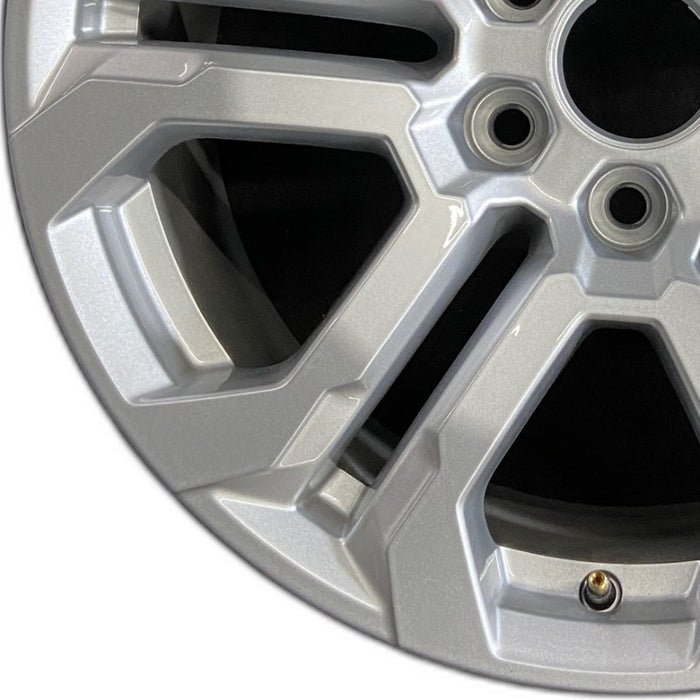 20" CANYON 23-24 20x9 machined dark gray open spoke opt RD5 Original OEM Wheel - Back View