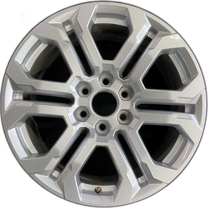 20" CANYON 23-24 20x9 machined dark gray open spoke opt RD5 Original OEM Wheel - Front View