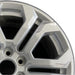 20" CANYON 23-24 20x9 machined dark gray open spoke opt RD5 Original OEM Wheel - Side Profile