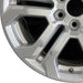 20" CANYON 23-24 20x9 machined dark gray open spoke opt RD5 Original OEM Wheel - Back View