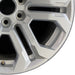 20" CANYON 23-24 20x9 machined dark gray open spoke opt RD5 Original OEM Wheel - Close-Up Detail