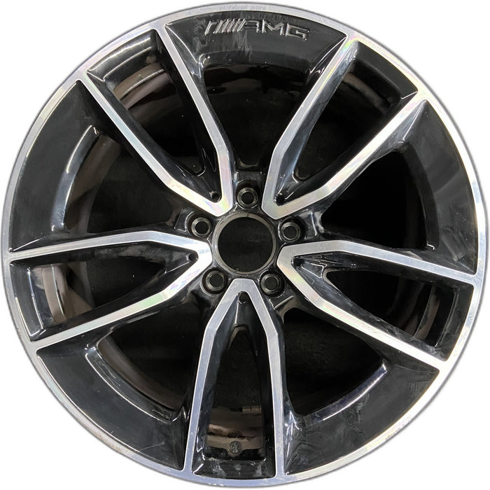 19" MERCEDES C-CLASS 20-21 205 Type, C43, Convertible, 19x8.5, 10 spoke, - Front View