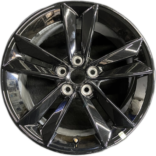 18" MUSTANG 24-25 18x8.5, Original OEM Wheel Rim - Front View