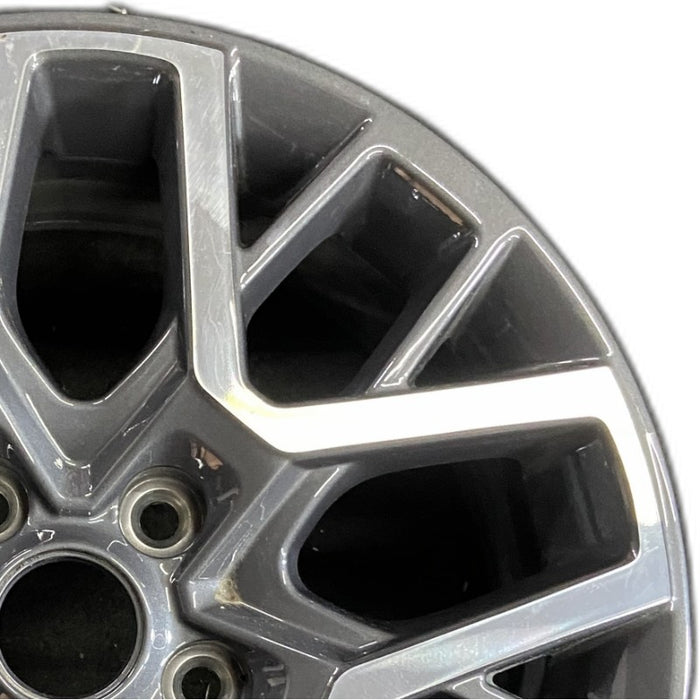 18" WRANGLER 24 18x7.5 20 spoke opt WPA Original OEM Wheel Rim - Side Profile