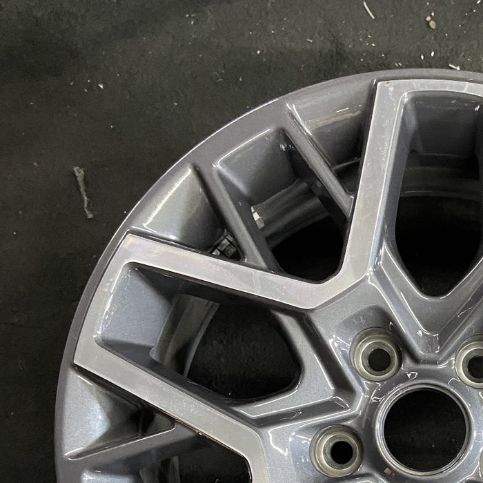 18" WRANGLER 24 18x7.5 20 spoke opt WPA Original OEM Wheel Rim - Side Profile