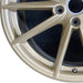 20" PORSCHE 911 20-23 20x8.5 10 spoke straight spoke w/o machined face; gold - Back View